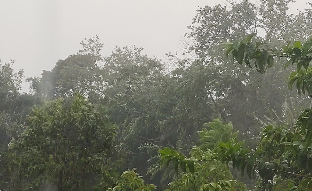 Chuva forte em Florianópolis