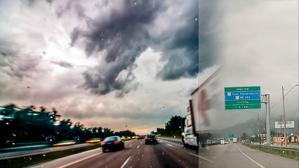 Temporais em Santa Catarina