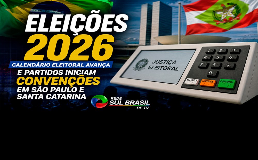 Calendário eleitoral avança e partidos iniciam convenções