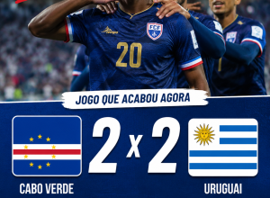 Cabo Verde empata com Uruguai