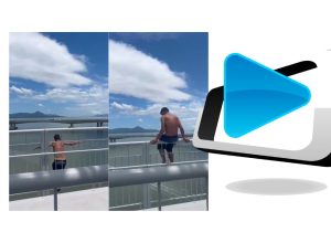 Homem é resgatado com vida